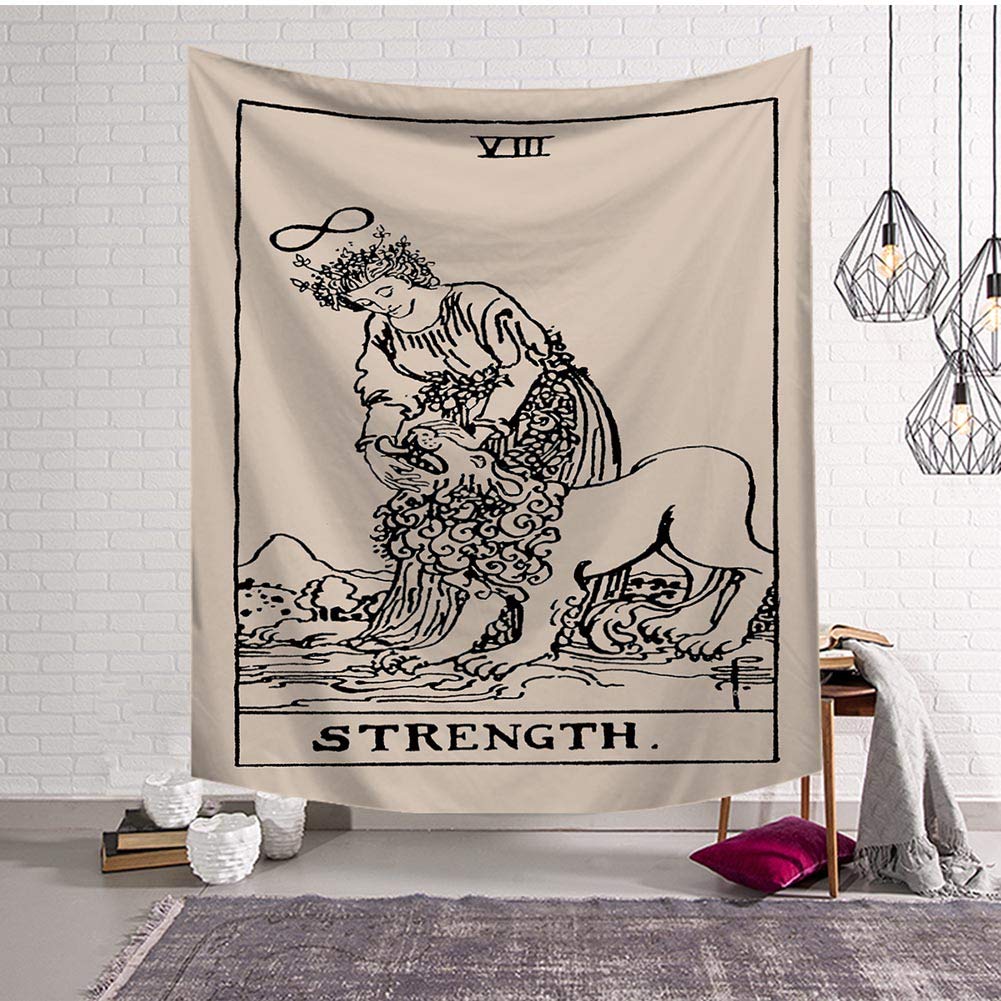BOYOUTH Wandteppich 200x150 Cm – Psychedelischer 3D-Sternenhimmel Wald, Polyester, Für Wohnzimmer & Mehr
