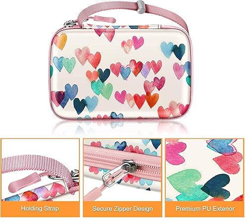 Miniatura 4 de Fintie Funda para impresora Fujifilm Instax Mini Link 3Link 2, HP Sprocket SelectPlus, Canon Ivy CLIQ 2CLIQ+2 Impresora de cámara instantánea -