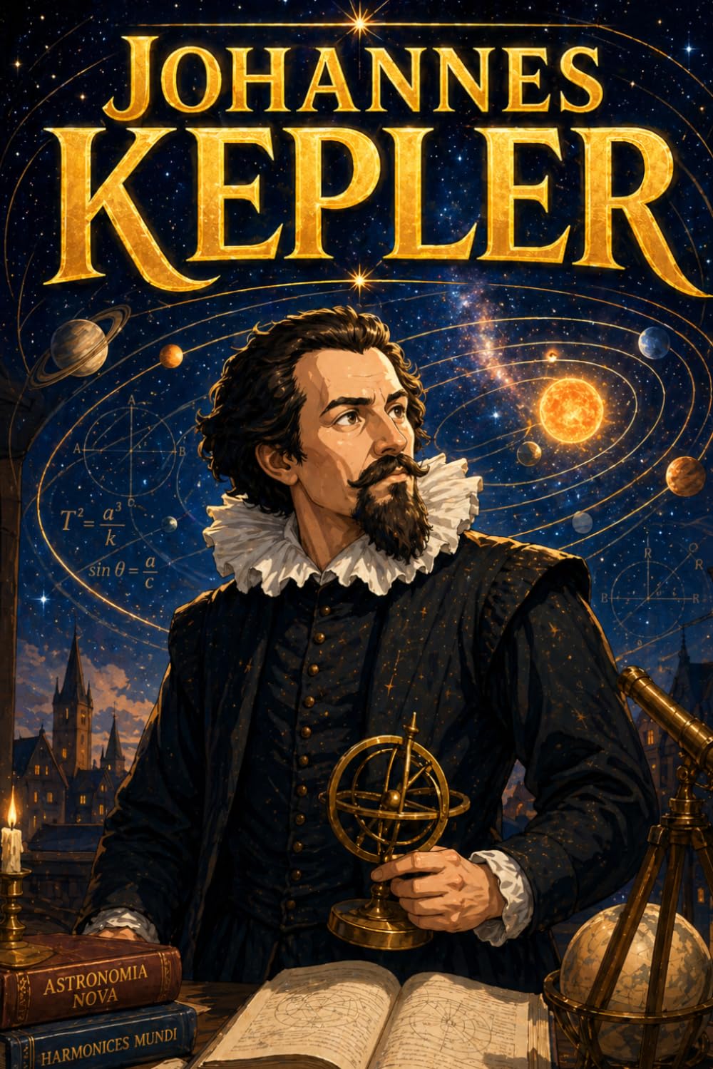 Johannes Kepler: Astronomy Planets Orbits Space Science Discovery Story Biography (Icons of History Manga)