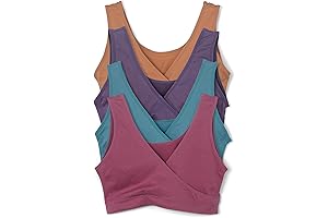 Caramel Cantina Nursing Bras with V-Neck: Comfort and Convenience for Nursing Mothers