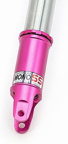 Miniatura 7 de Godspeed MSS0228-A MonoSS Kit de bajado de bobinado totalmente ajustable, altura de paseo, tensión de resorte y amortiguación de 16 clics,