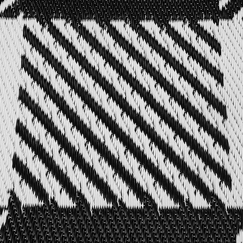 Miniatura 9 de Lush Ambience Alfombra para exteriores, impermeable, reversible, sin arrugas, resistente a la decoloración, fácil de limpiar, alfombra de área de