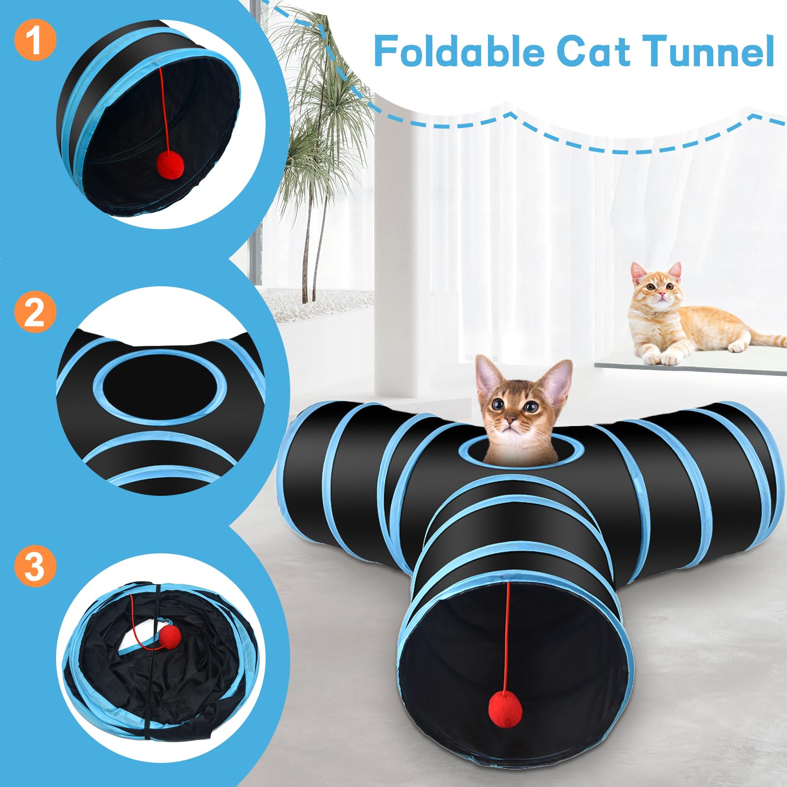 Jouets Chat,39 pièces Kit Jouet Chats,Jouet pour Chat Animaux Domestiques Toys pour Chat Chaton Minou,Jouet Interactif pour Chat Jeux Chat