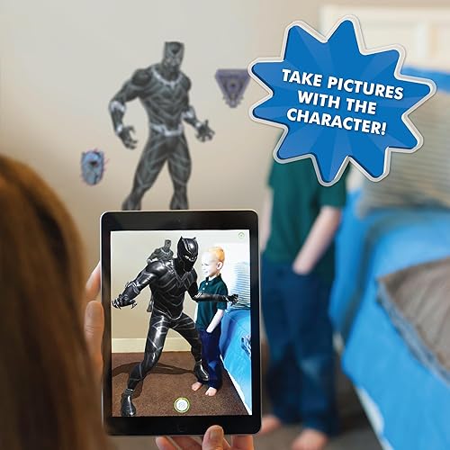 Miniatura 58 de Wall Palz Marvel Miles Morales Wall Decal - Marvel Wall Stickers with 3D Augmented Reality Interaction - 21" Spider-Man Peel and Stick Bedroom Decor