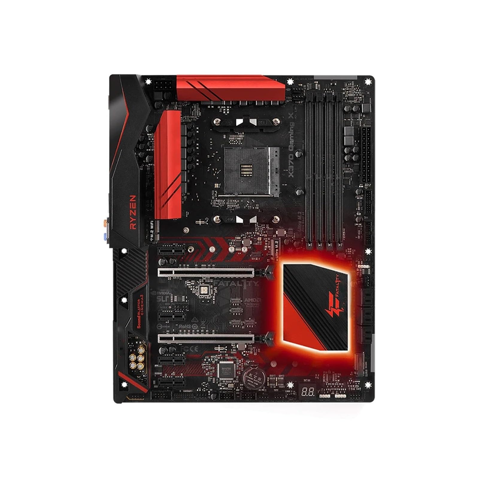 Carte Mere Carte mère Fit for ASRock X370 Gaming X Compatible Ryzen 9 5950X 7 5700X3D 5600 CPU DDR4 3200 M.2 NVME PCIe 3.0 AM4