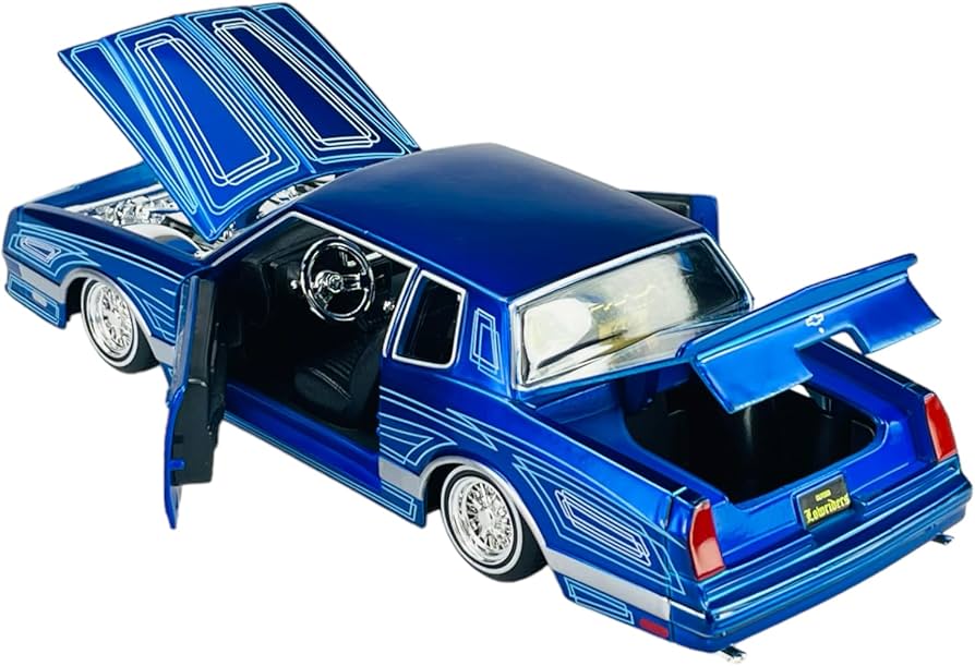 Amazon | Maisto（マイスト） 1/24 シボレー モンテカルロ 1986 ブルー