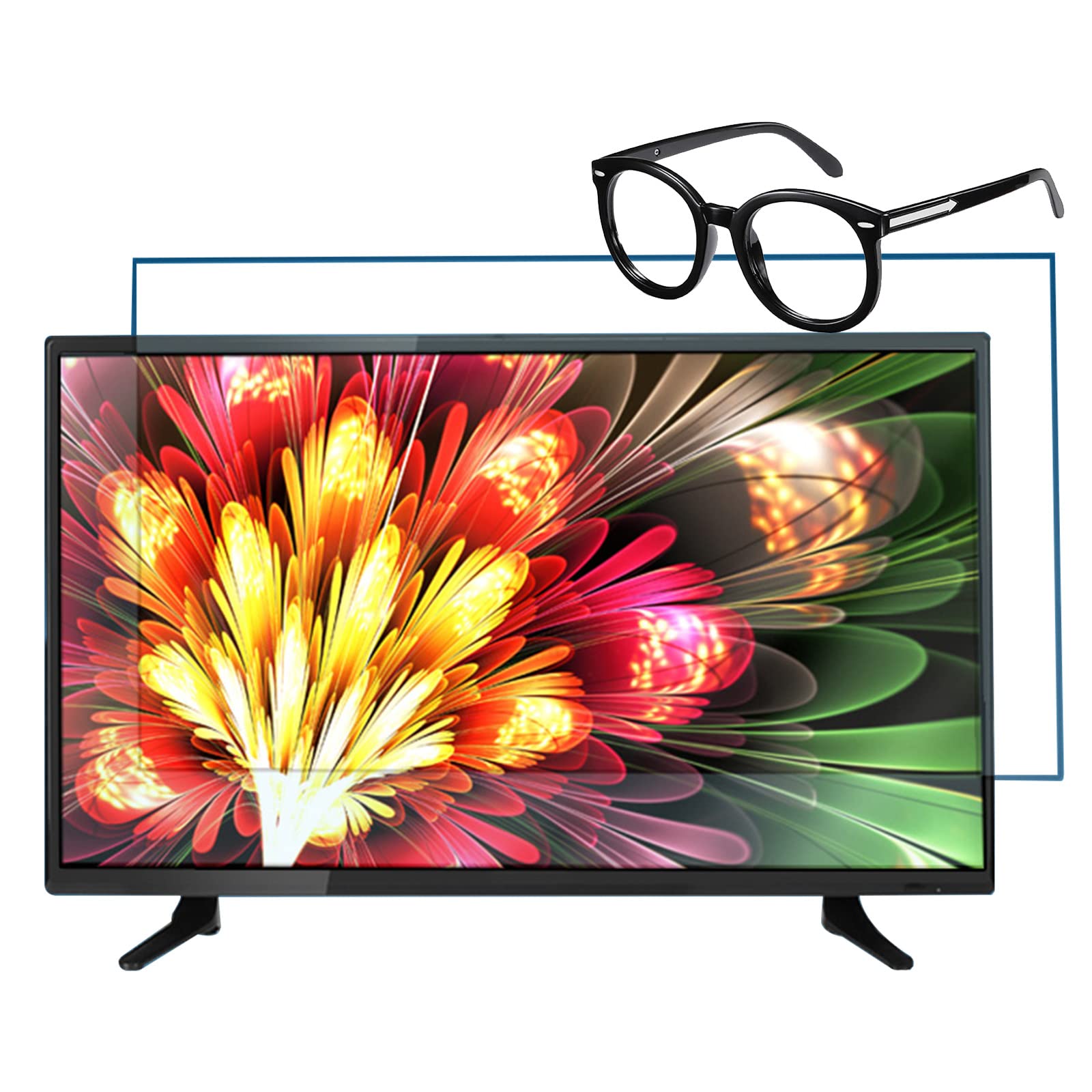 Pas de bulles sur votre filtre de protection TV anti-lumière bleue 917*516 mm