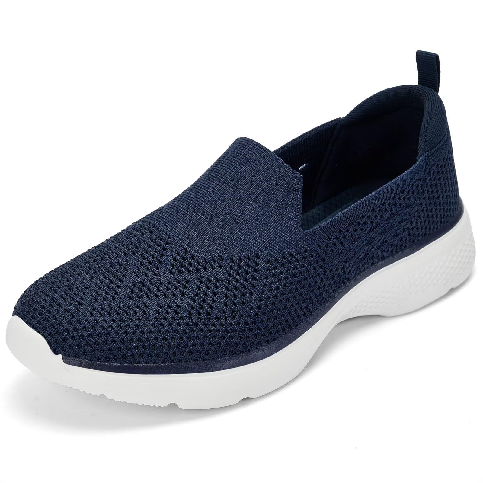Puxome Damen Sneaker Slip On Atmungsaktive Bequeme Sportschuhe Walking Fitness Freizeit Schuhe