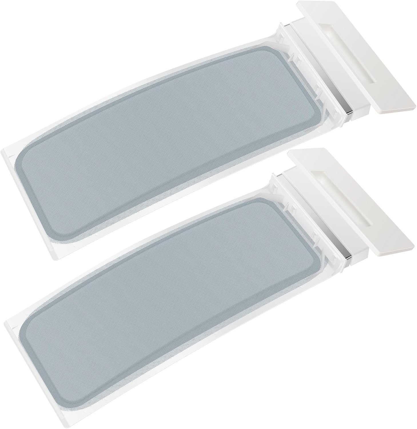 JUXILPP 2Pcs W10717210 Dryer Lint Screen Filter Wide Compatibility Drying Machine Lint Screen Replace Part for NED4500VQ0 NED4655EW0 WED4800XQ1