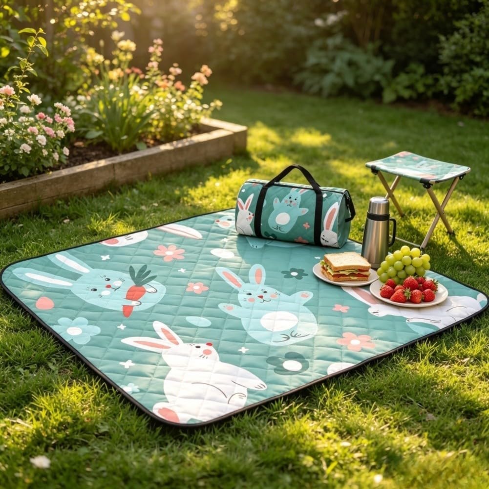 Tappetino Picnic Impermeabile 200x200cm Pieghevole(Style 3)