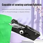 Portable Handheld Sewing Machine,Mini Portable Electric Sewing Machine For Beginners, Adults,Friendly Clothing Repair Too,Suitable for Sewing Clothes, DIY, Curtains,Family Travel