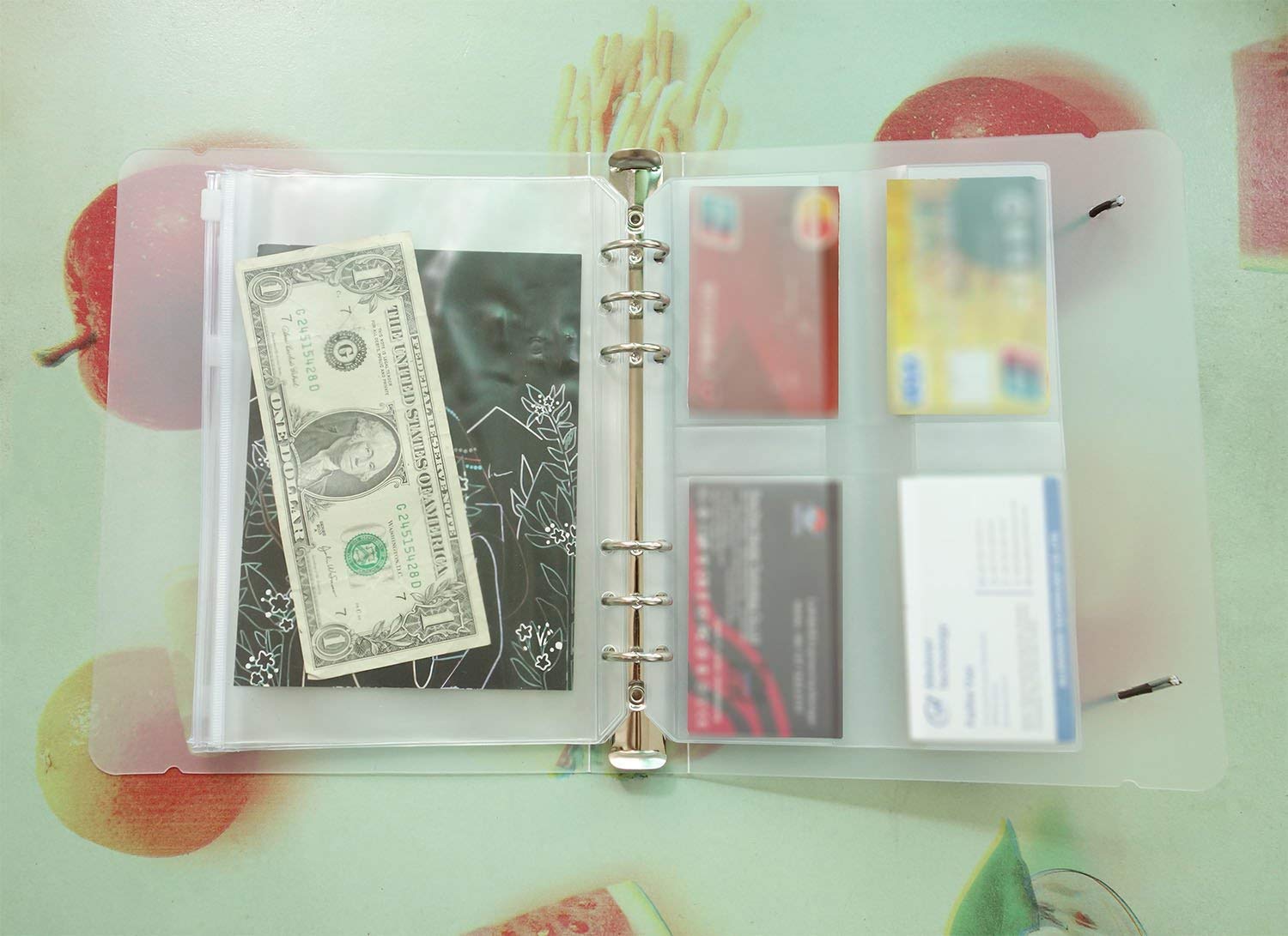 Amazon | D-Worthy 透明プラスチックA6サイズ ジップロック 封筒