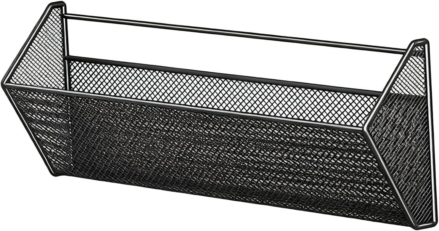 Wall Mounted Shoe Rack Storage Space Saving Display Shelf Sturdy Shoe Organizer Shelf for Narrow Door Toys Clothing Closet- Black L