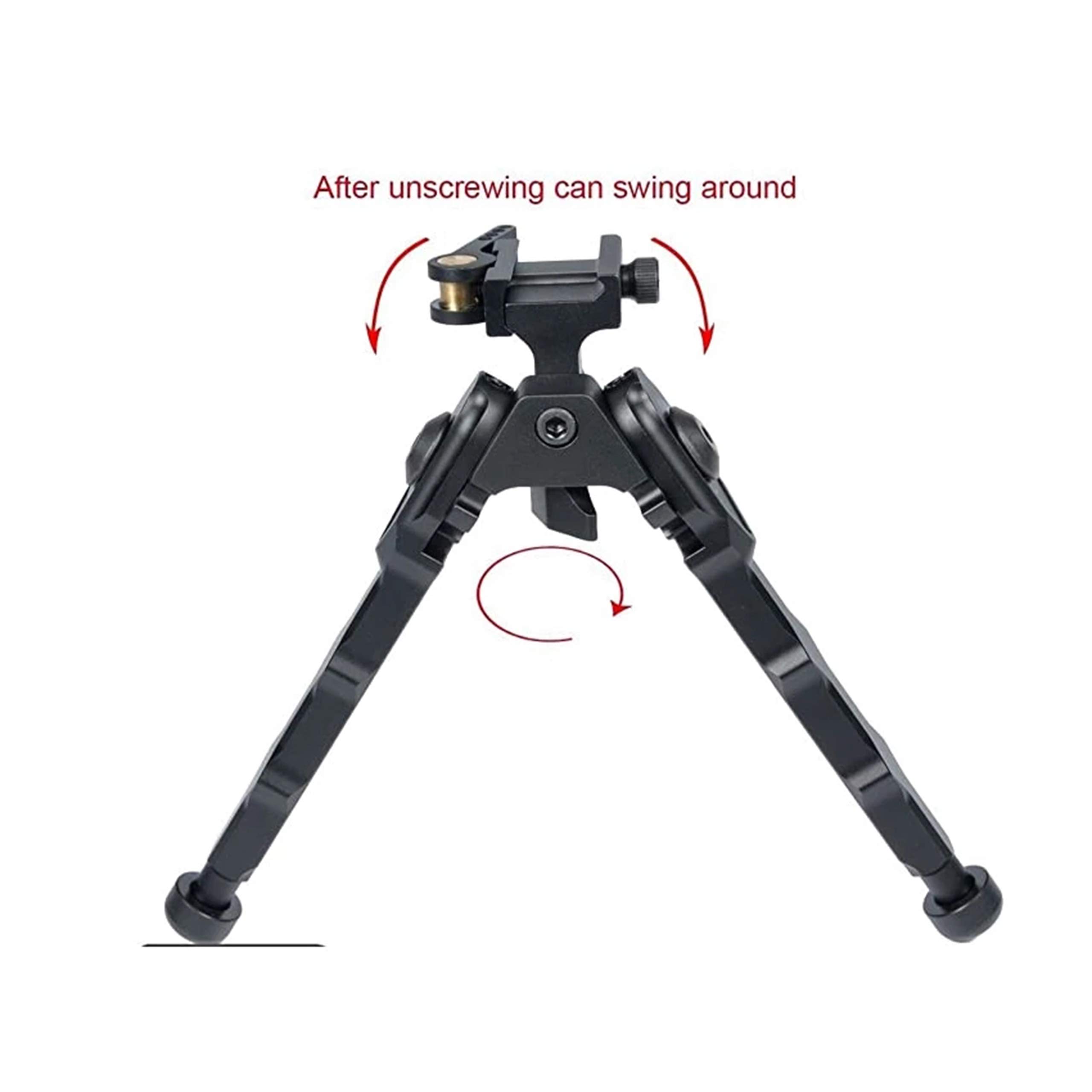 Support de Tube 25,4 mm avec Rail Picatinny à 5 Positions pour Fusil à