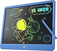 Vista 8 de Tableta de Escritura LCD para Niños, Tablero de Garabatos de Pantalla Grande de 15 Pulgadas, Juguetes para Niños Pequeños, Tableta de Dibujo