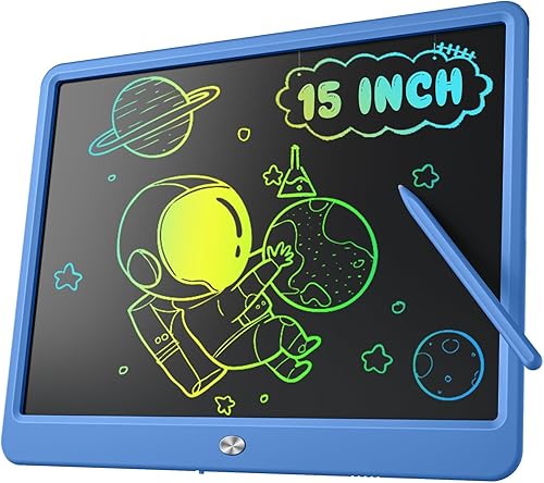 Miniatura 8 de Tableta de escritura LCD para niños, tablero de dibujo de pantalla grande de 15 pulgadas, tablero de escritura de dibujo, juguetes educativos para