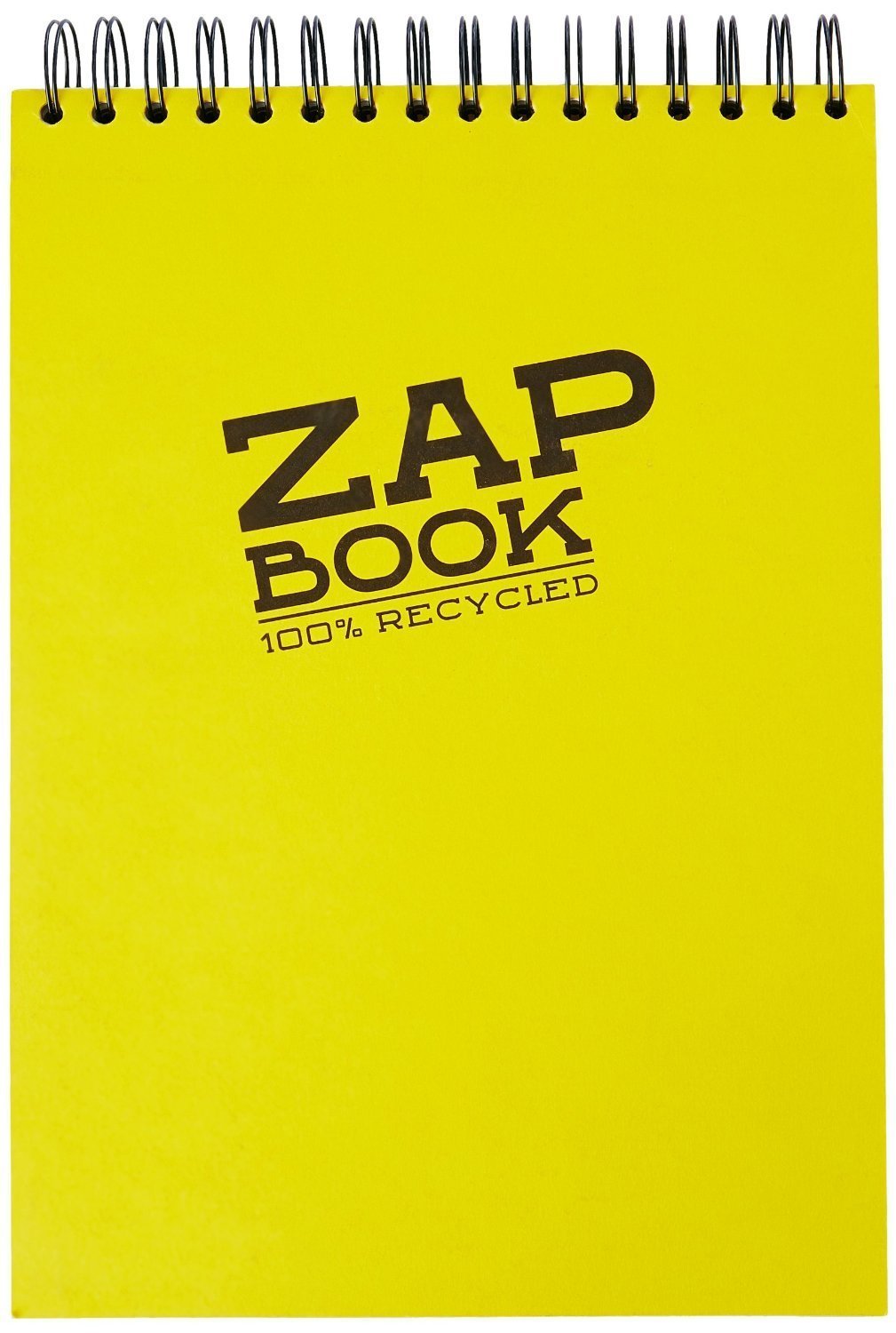 Zap Book Spiralblock 160 Blatt Skizzenpapier weiß 80 g/m2, A4 - 5 Stück