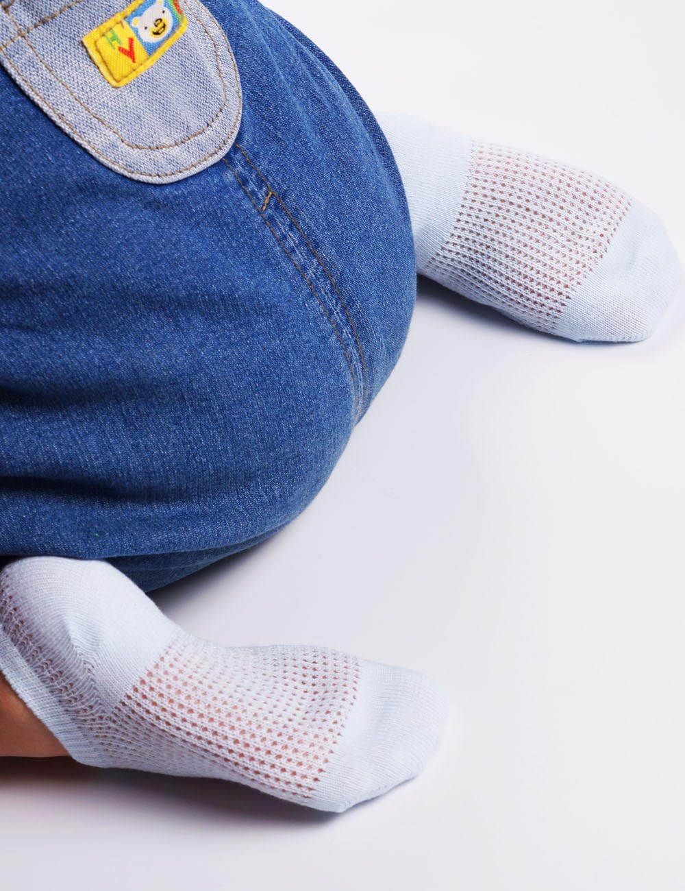 5 Pairs Toddler Little Kid Boys Girls No Show Ankle Socks - Soft Cotton Thin Mesh Infant Baby Summer Socks