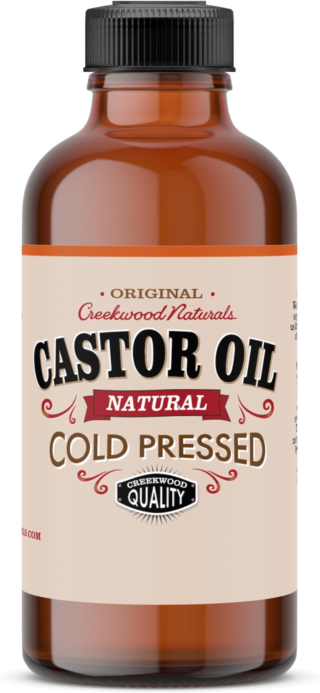 Creekwood Naturals Castor Oil, 100% Pure Cold Pressed Hexane Free, In Glass Bottle (1oz, 1, Fl Oz)