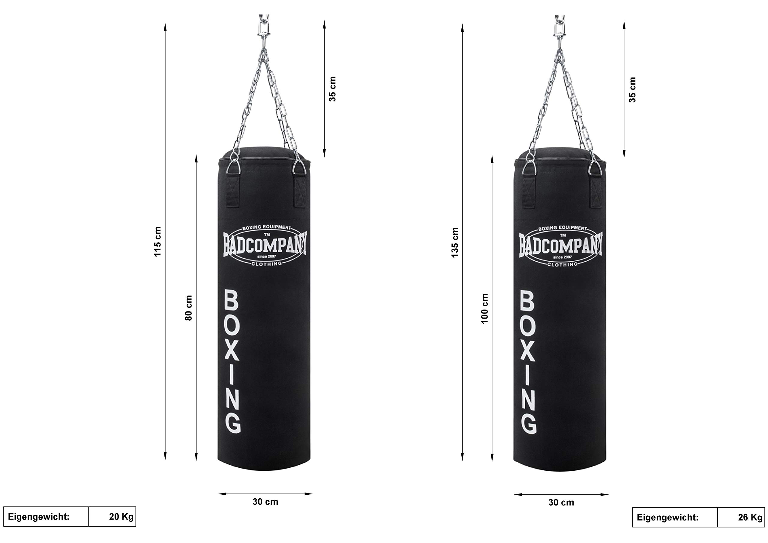 BAD Company Company GmbH & Co. KG - Saco Pesados de Boxeo