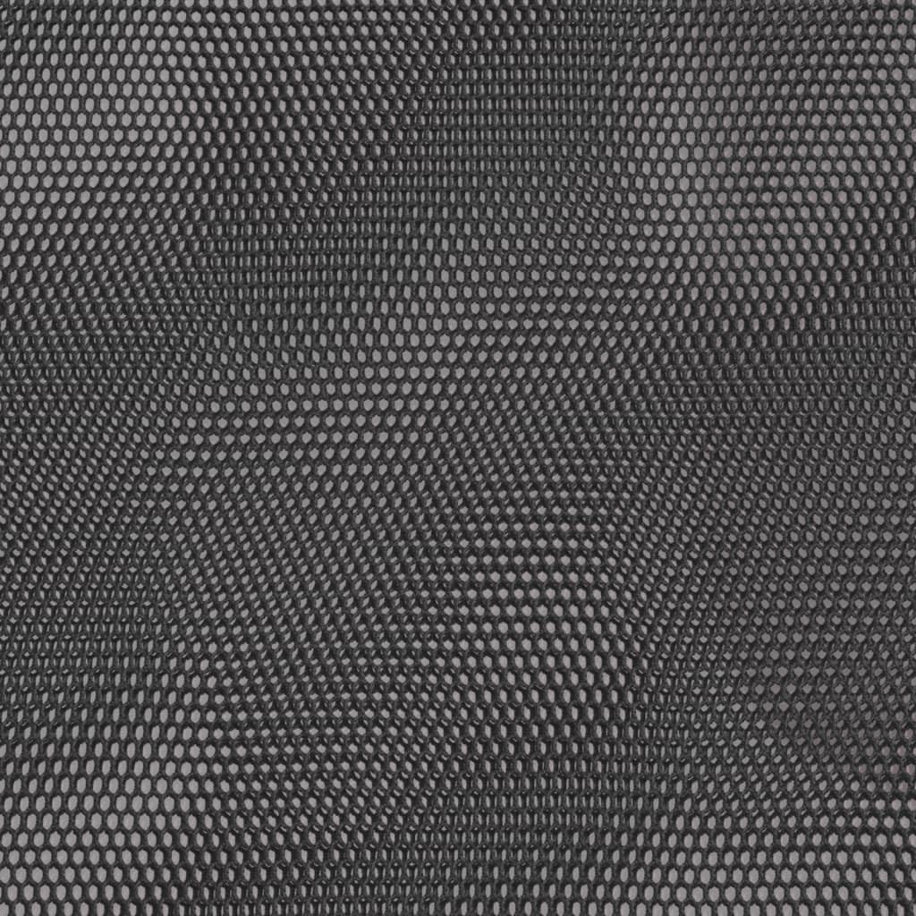 vidaXL Office Chair, Office Computer Desk Chair, Adjustable Rolling Chair for Office, Swivel Chair, Modern Style, Black Mesh Fabric
