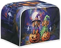 Vista 138 de Marbling Butterfly Print 2 Slice Toaster Dust Cover, Kitchen Small Appliance, Anti Dust and Fingerprint Bread Machine Cover