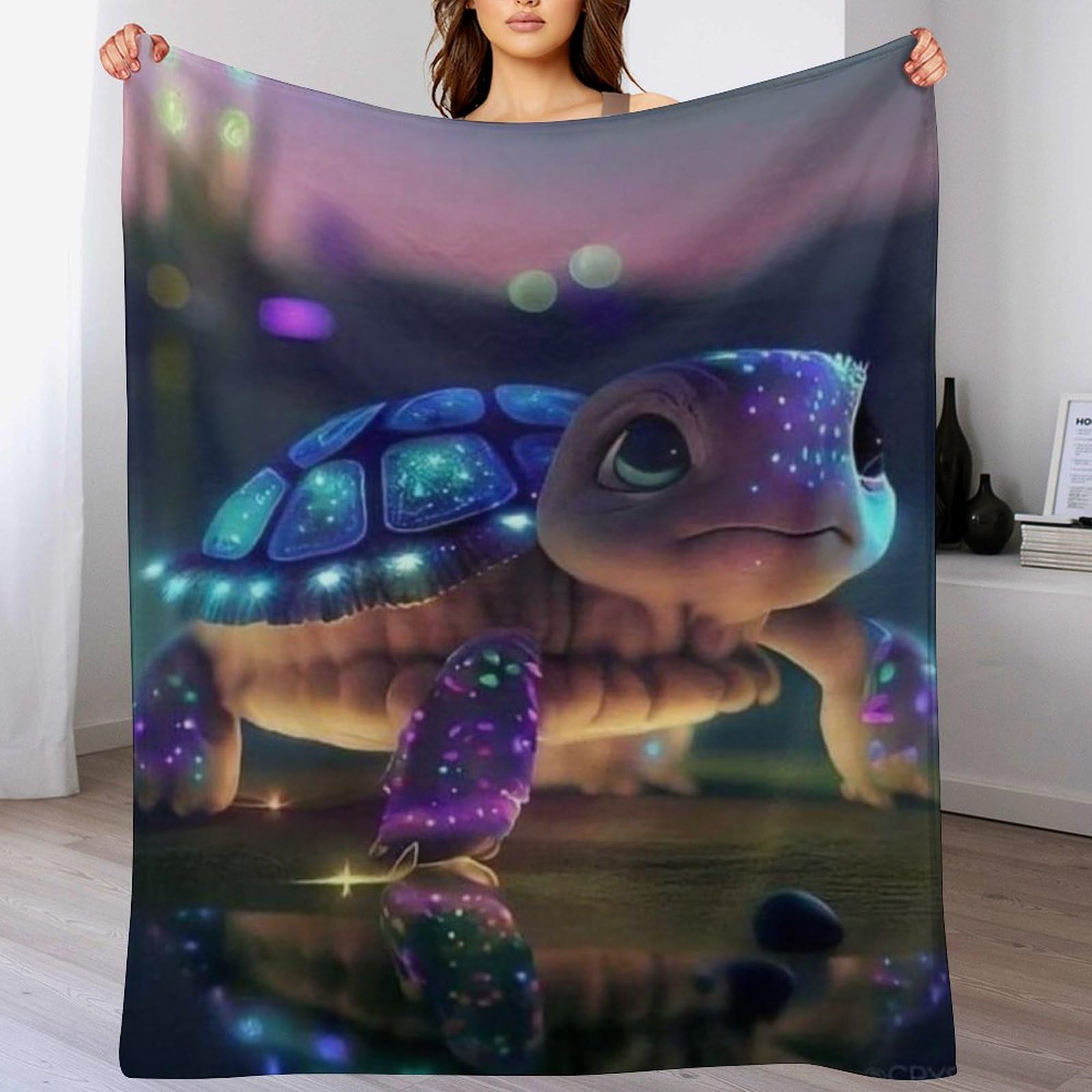 Manta de franela 130 x 180 cm ligera y transpirable para cama y sofá