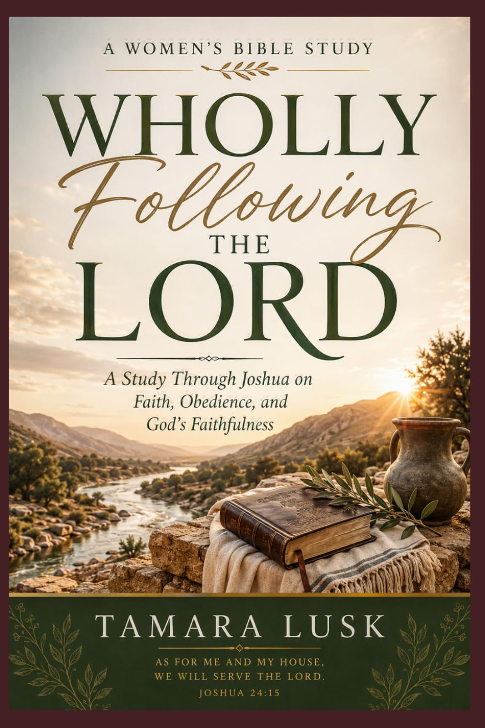 WHOLLY FOLLOWING THE LORD: A Study Through Joshua on Faith, Obedience, and God's Faithfulness-A Women's Bible Study