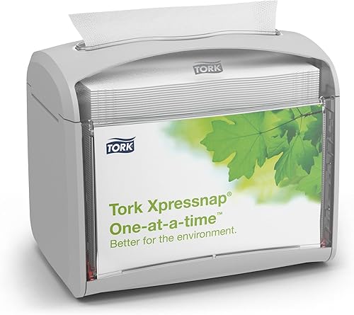 Miniatura 9 de Tork Xpressnap 6232100 - Dispensador de servilletas negro, compatible con N4, paquete de 4 unidades