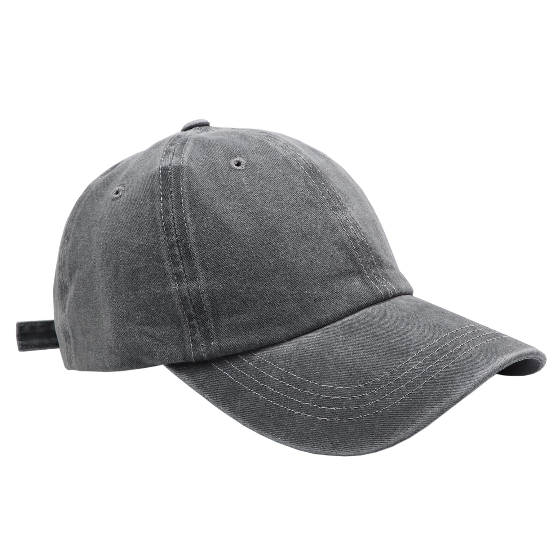 jiaojiWashing Cotton Baseball Cap Sun Hats Dad Hat Unstructured Soft Men Cap Adjustable Trucker Unisex Style Headwear