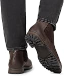 Bruno Marc Chelsea Bottes Casual chaussures en cuir glissade imperméable Robe de cheville pour homme