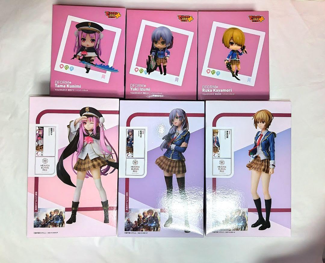 Amazon.co.jp: ヘブバン 茅森月歌 和泉ユキ 國見タマ プライズ 
