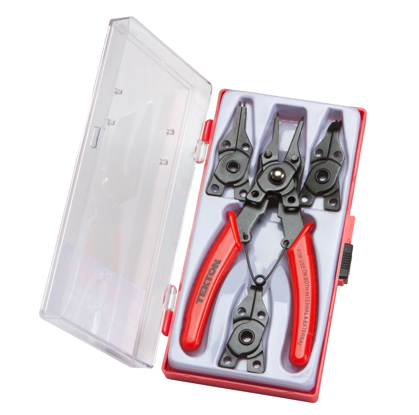 TEKTON 3578 8 w 1 uniwersalny zestaw szczypiec do pierścieni zatrzaskowych