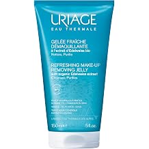Uriage Refreshing Makeup Removing Jelly, Face & Eyes, Soap-free