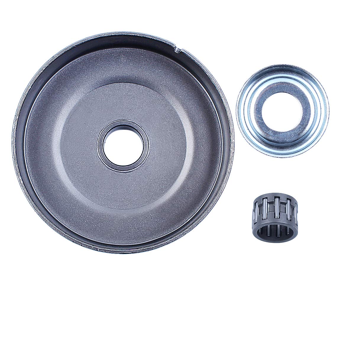 Atunee Kupplungstrommel-Set 3/8 6T – Für Stihl 017-025 & MS170-250, Inkl. Lager, E-Clip & Unterlegscheibe