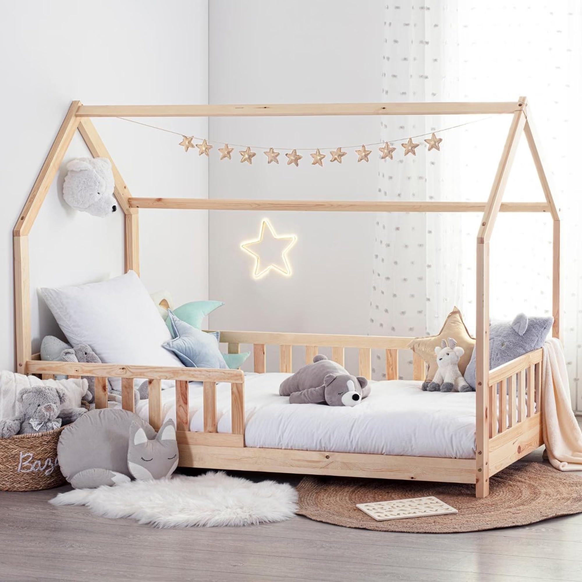 WELL HOME MOBILIARIO & DECORACIÓN Cama Infantil Bosco 90x190cm