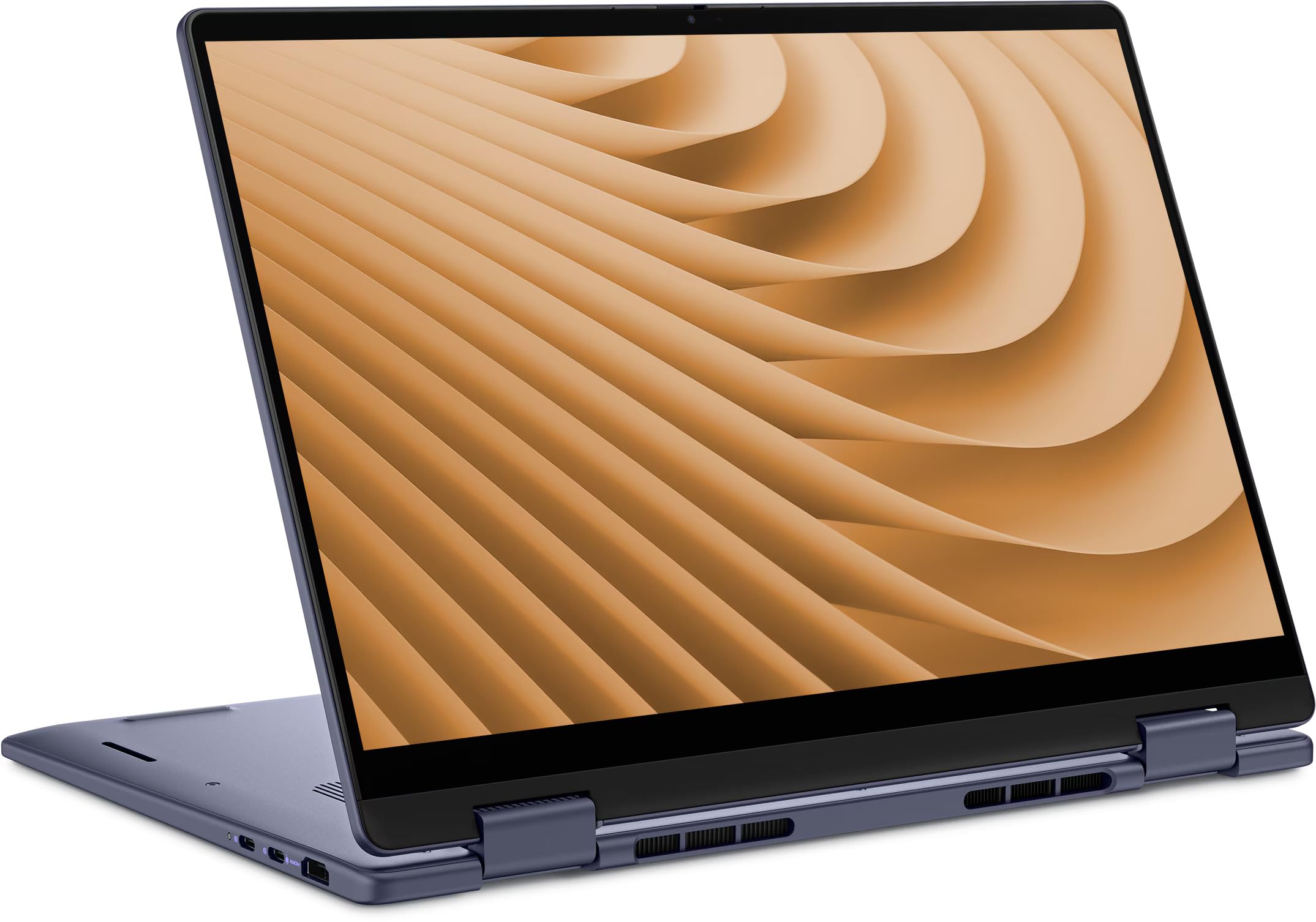 DELL Plus 14 Computer Portatile 2-in-1 Touch Display 14 Pollici, AMD Ryzen AI 5 340, FHD+ (1920 x 1200), 16 GB LPDDR5x-SDRAM, 512 GB SSD, Wi-Fi 7, Webcam, Windows 11 Home, Tastiera Inglese UK