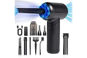 Compressed Air Duster - 2 in 1 100000RPM Electric Air Blower for...