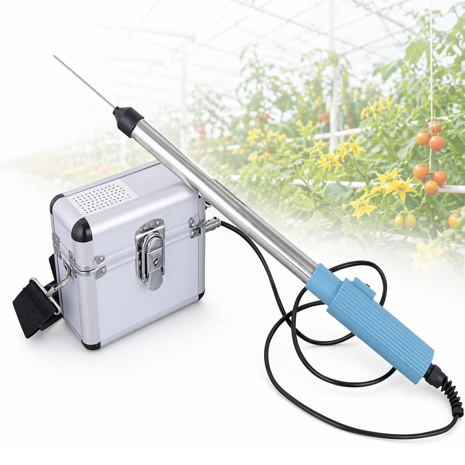 ByBoDi Electric Tomato Pollinator,Mini Cordless Tomato Flower Vibrator, with Protective Box,Product Speed: 4800r/min,for Tomatoes,Peppers,Strawberrie
