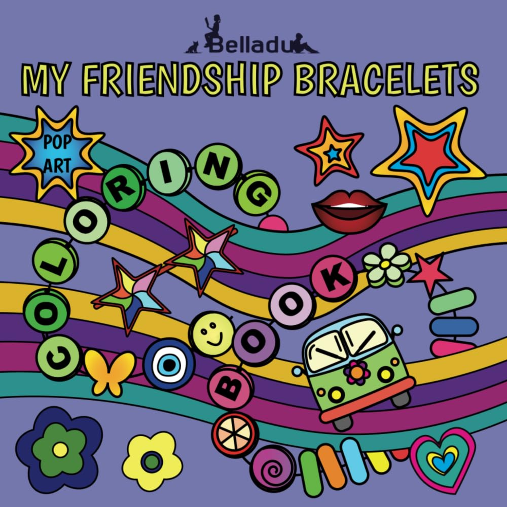 My Friendship Bracelets: Coloring book