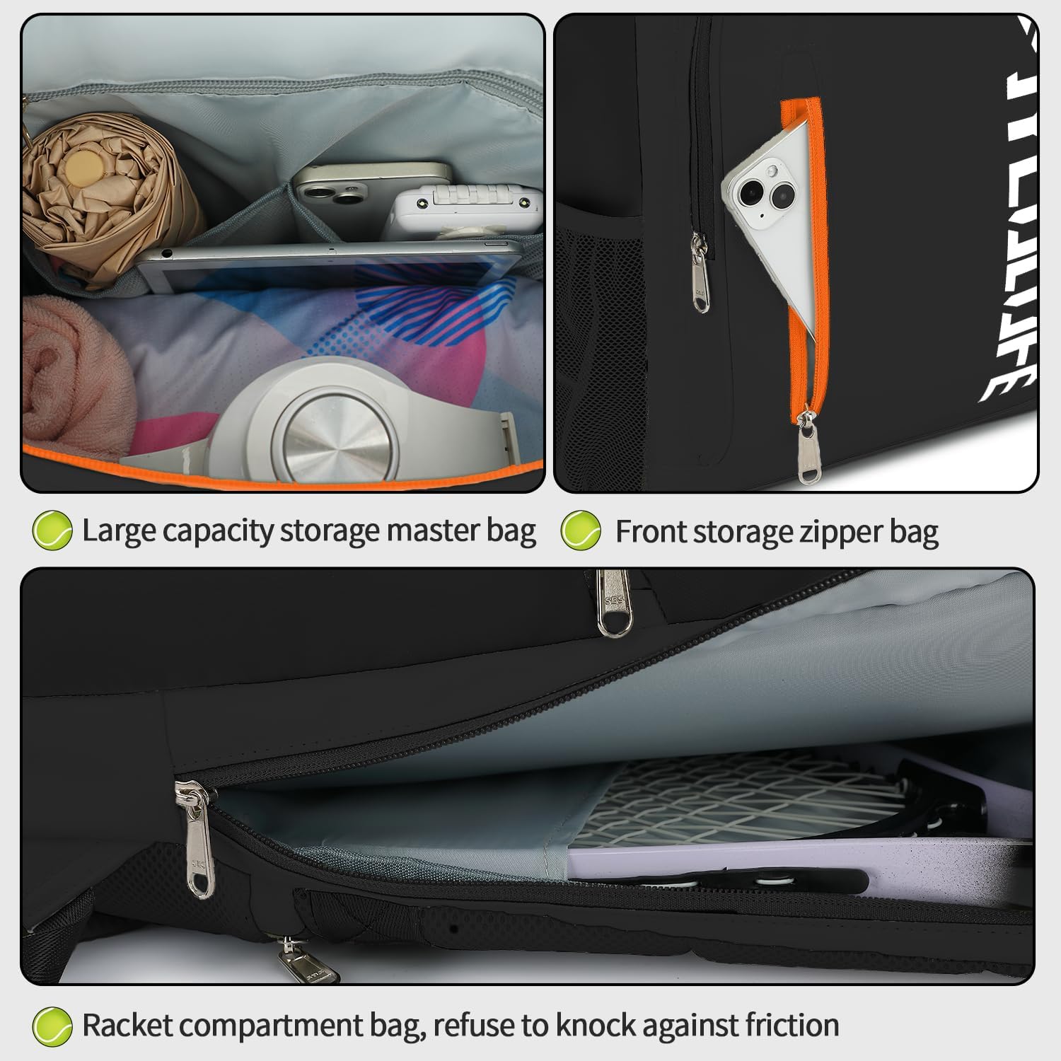 gym duffel bag backpack wrestling bag with shoe compartment 4 kinds of back method waterproof sports walking laptop - Image 9