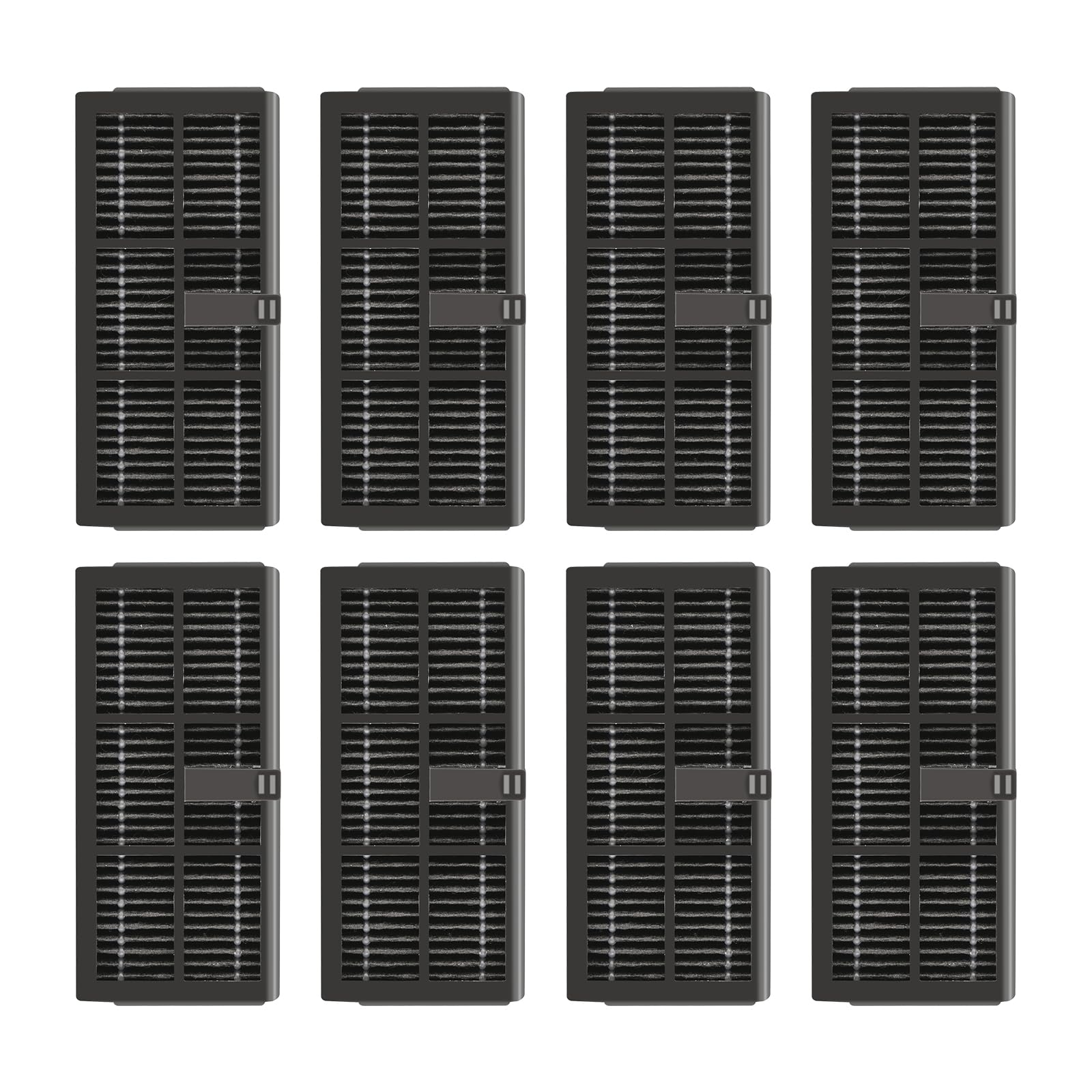 (8 Pack) L10S Ultra Gen 2 Replacement HEPA Filter for Dreame L10S Ultra Gen 2/ L10s Pro Ultra Heat/ L40 Ultra/ X40 Ultra/ X30 Ultra Robot Vacuum Cleaner, Filters Replacement Parts Accessories