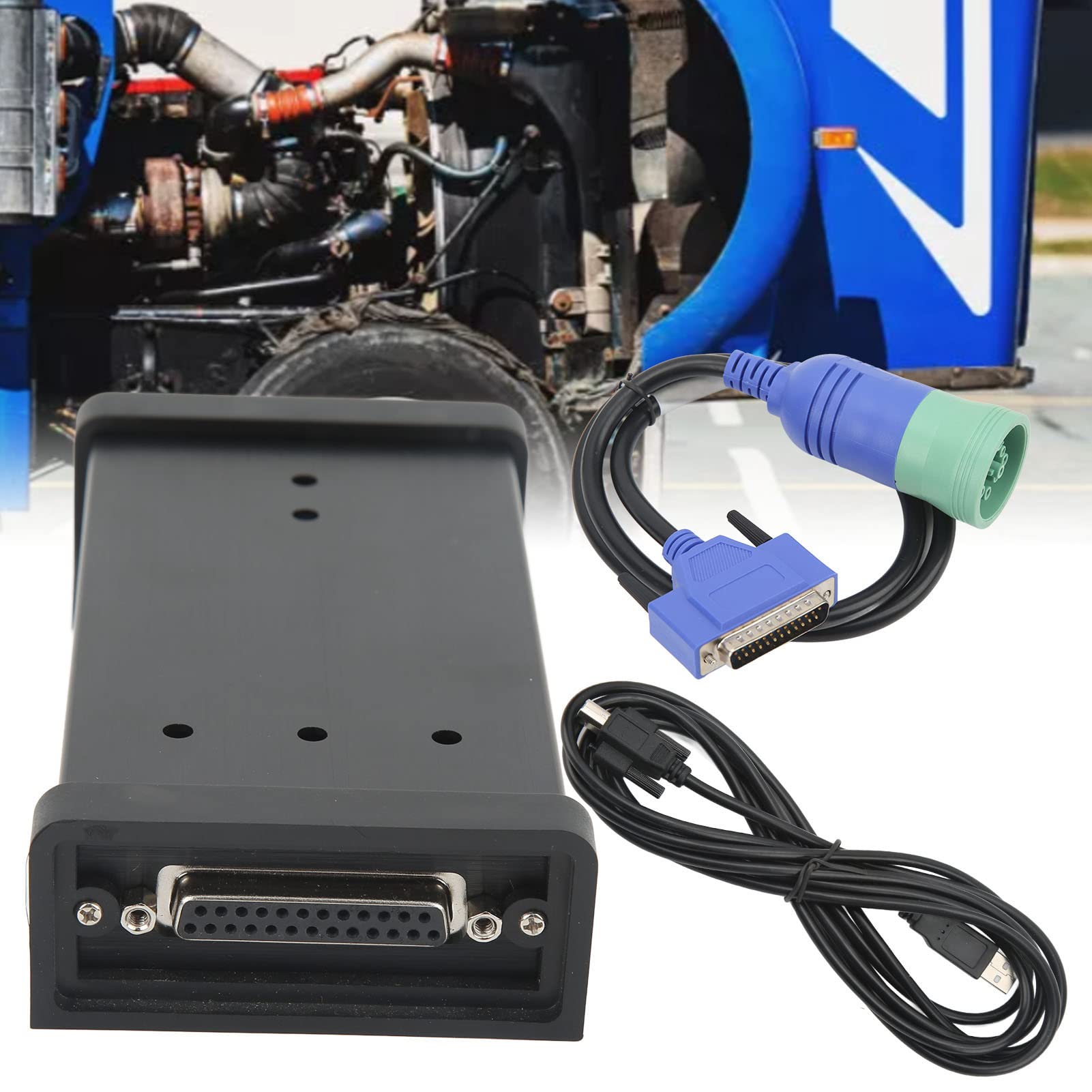Kikumi pour CNH DPA5 Code de Camion de Camion Heavy Duty Reader Système Complet Tool de Diagnostic pour la Remorque pour Chargeur de Roues de Remorque Excavatrice