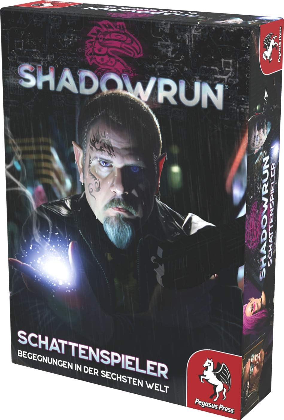 Pegasus Spiele 46120G Shadowrun: Shadow Player (Playing Card Set)
