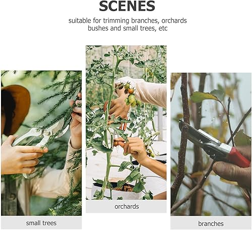 Miniatura 7 de Yardwe Tijeras de podar de jardín para la operación fácil de las tijeras de podar de la planta de la poda del árbol