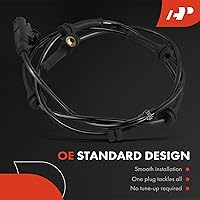 Vista 6 de A-Premium Sensor de velocidad de rueda ABS delantero izquierdo/derecho compatible con Infiniti G25 2011-2012, G35 2007-2008, G37 2008-2013 y Nissan