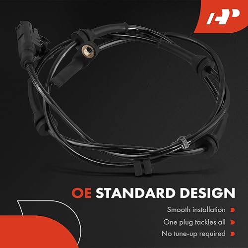 Miniatura 6 de A-Premium Sensor de velocidad de rueda ABS delantero izquierdo/derecho compatible con Infiniti G25 2011-2012, G35 2007-2008, G37 2008-2013 y Nissan