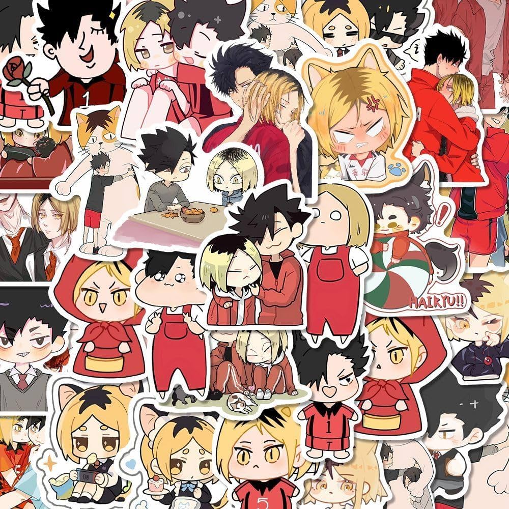 ハイキュー‼︎ 音駒 孤爪研磨 のるキャラ マスコット ハンカチ ステッカー ハイキュー‼︎ 音駒 孤爪研磨 のるキャラ マスコット ハンカチ