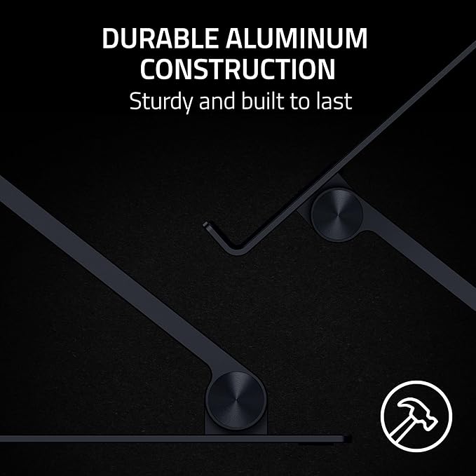 Soporte Ajustable para Laptop Razer Aluminio Negro miniatura 3