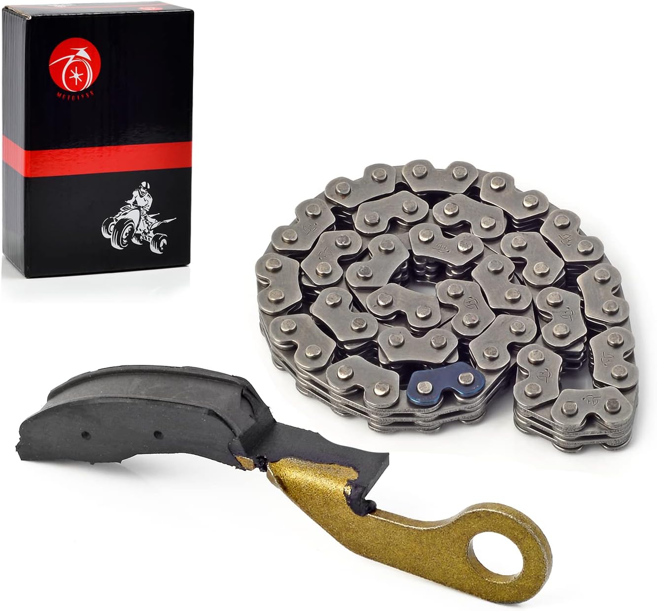 Cam Timing Chain & Tensioner Arm For HONDA 2000-2007 350ES 350S Rancher 350 TRX350 TE/TM/FE/FM Rancher 400 14510-HN5-670